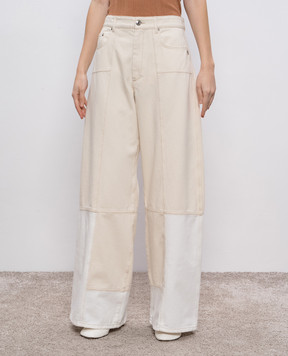 Max Mara Sportmax Beige jeans ETUANIA ETUANIA