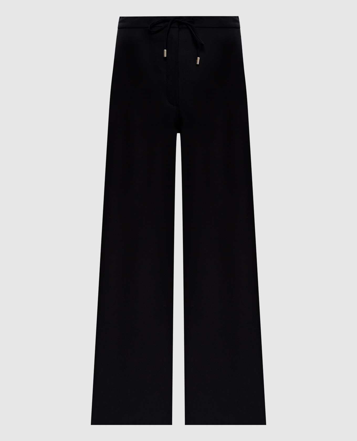 

Black DENARO wool flared pants Max Mara