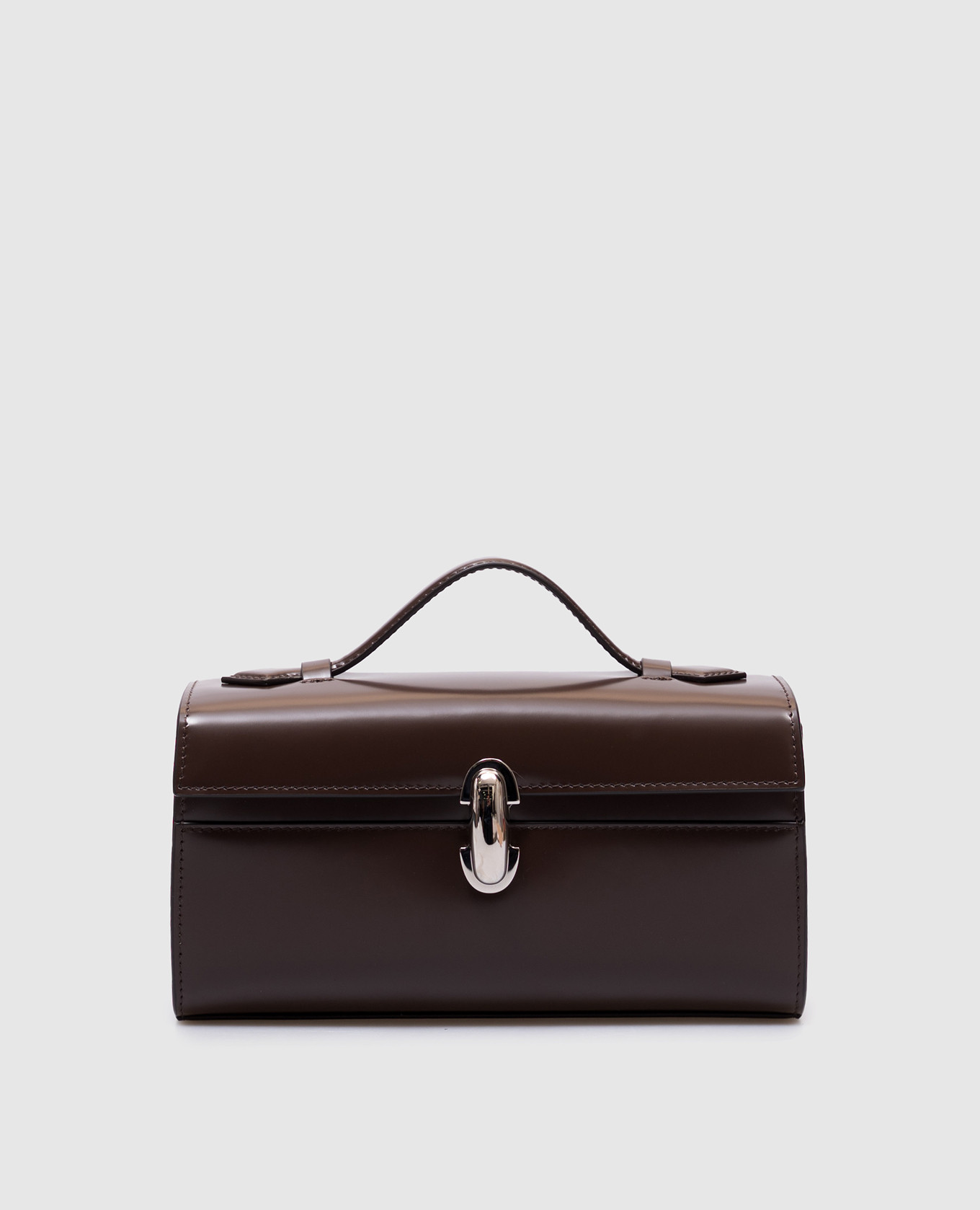 

Brown leather Symmetry bag Savette
