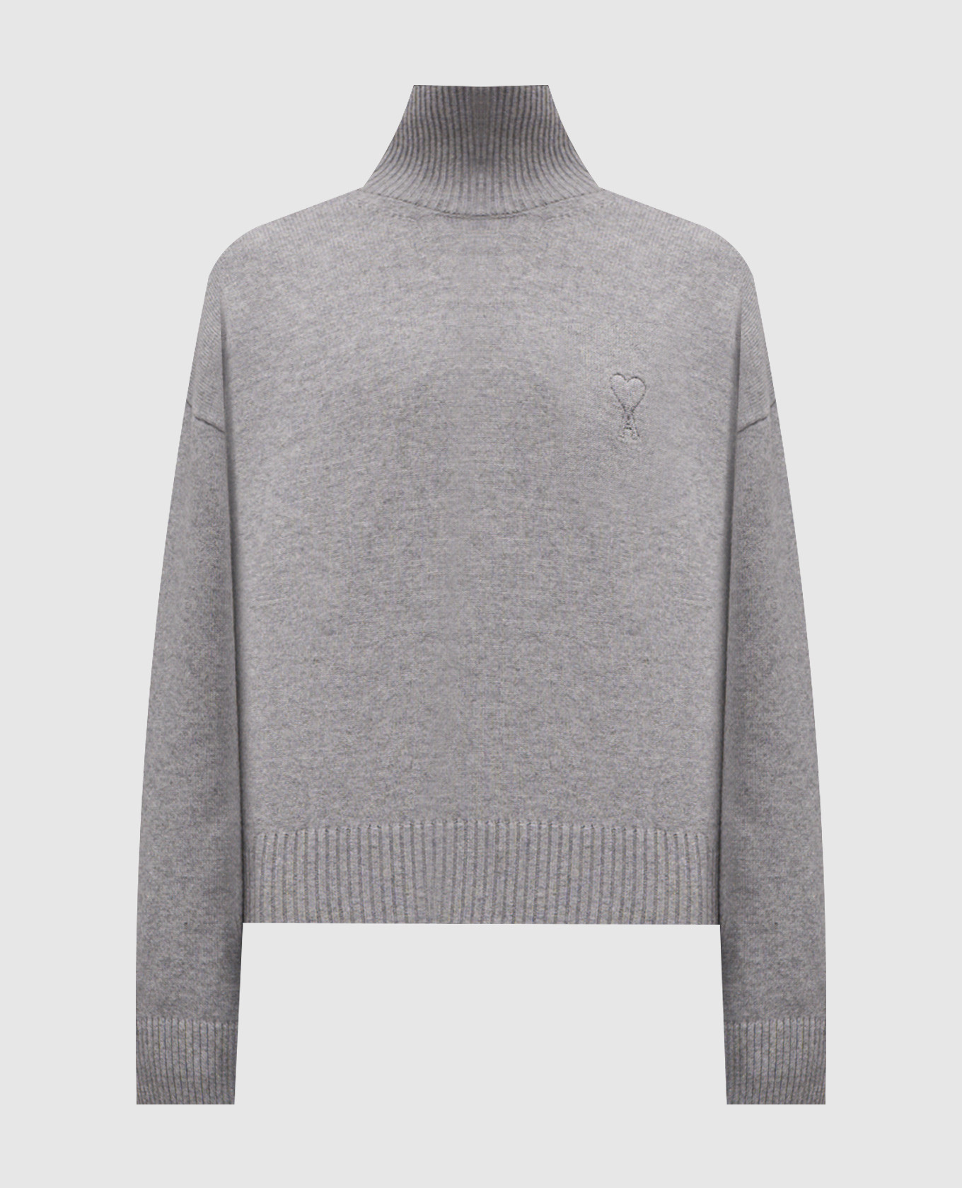 Gray wool and cashmere sweater Ami Paris