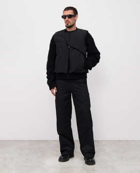 Heliot Emil Black pants CONCORDANCE M10108
