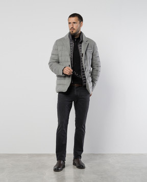 MooRER Black TERNI jumper made of cashmere and silk TERNIWS5