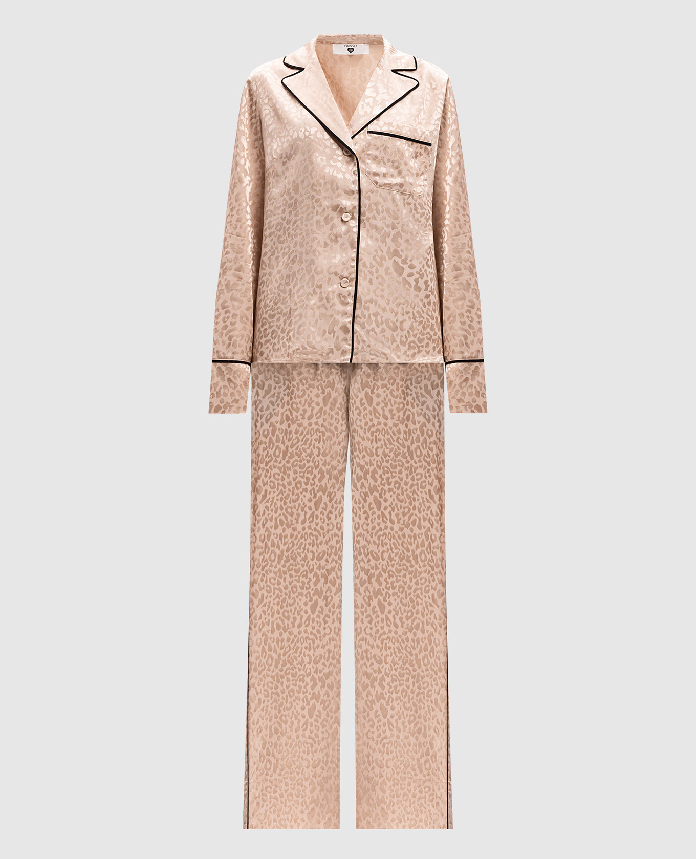 

Beige pajamas in an animalistic pattern Twinset