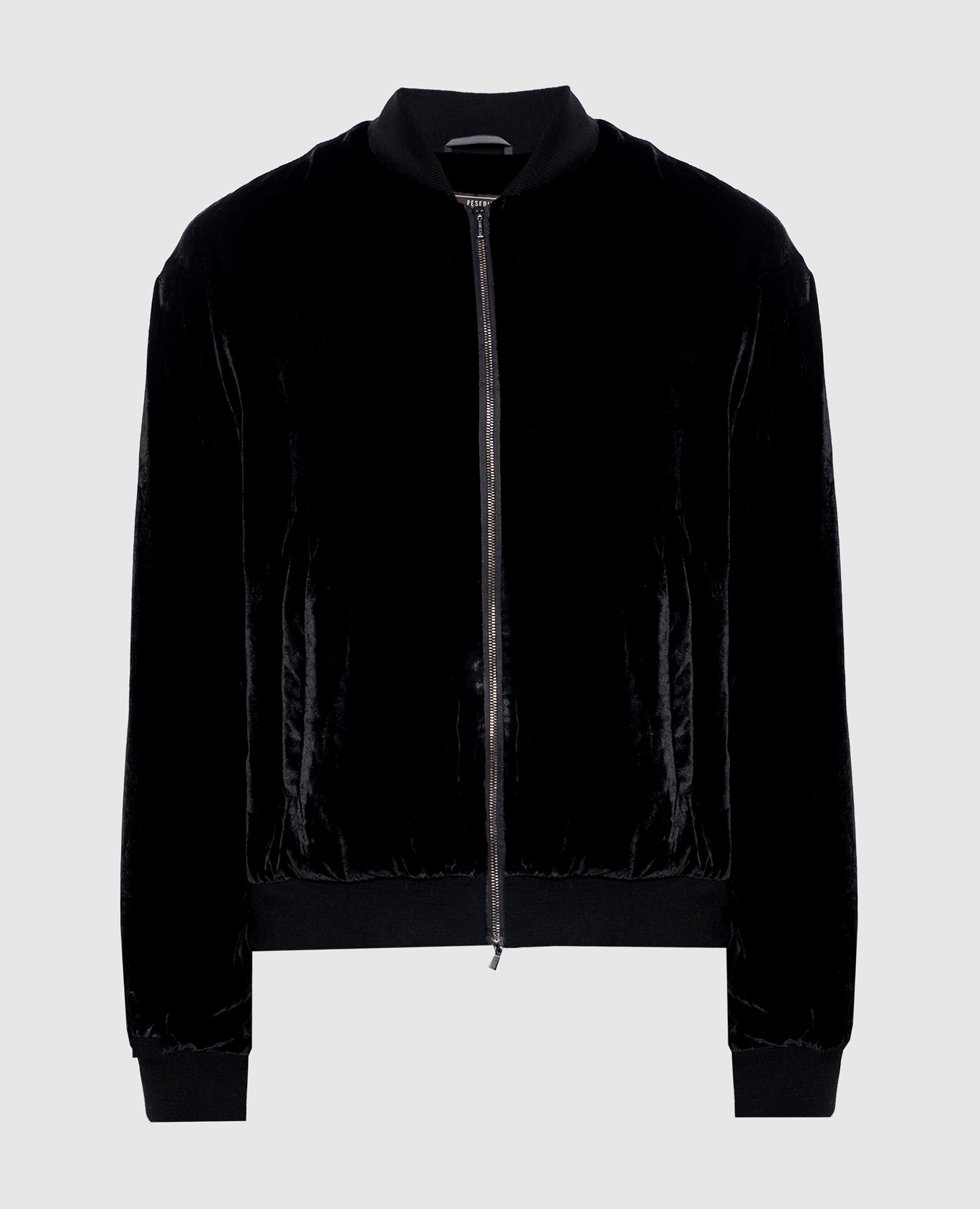 

Black velour sports jacket Peserico