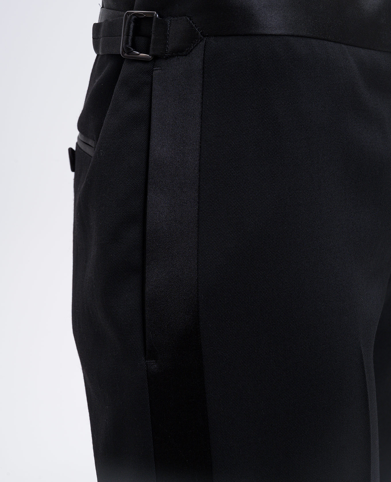 

Black wool pants with stripes Tom Ford