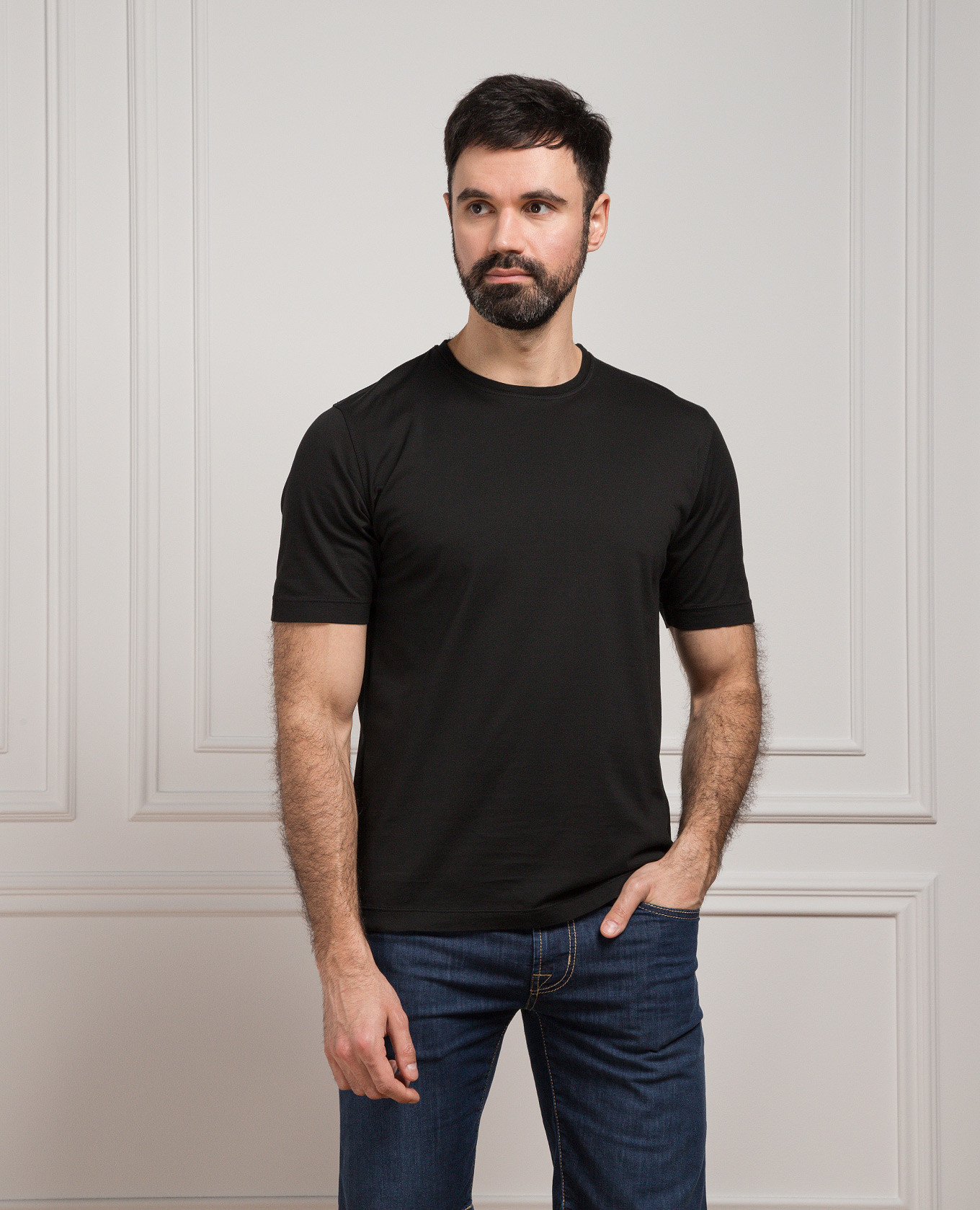 Black T-shirt Cashmere&Whiskey 3