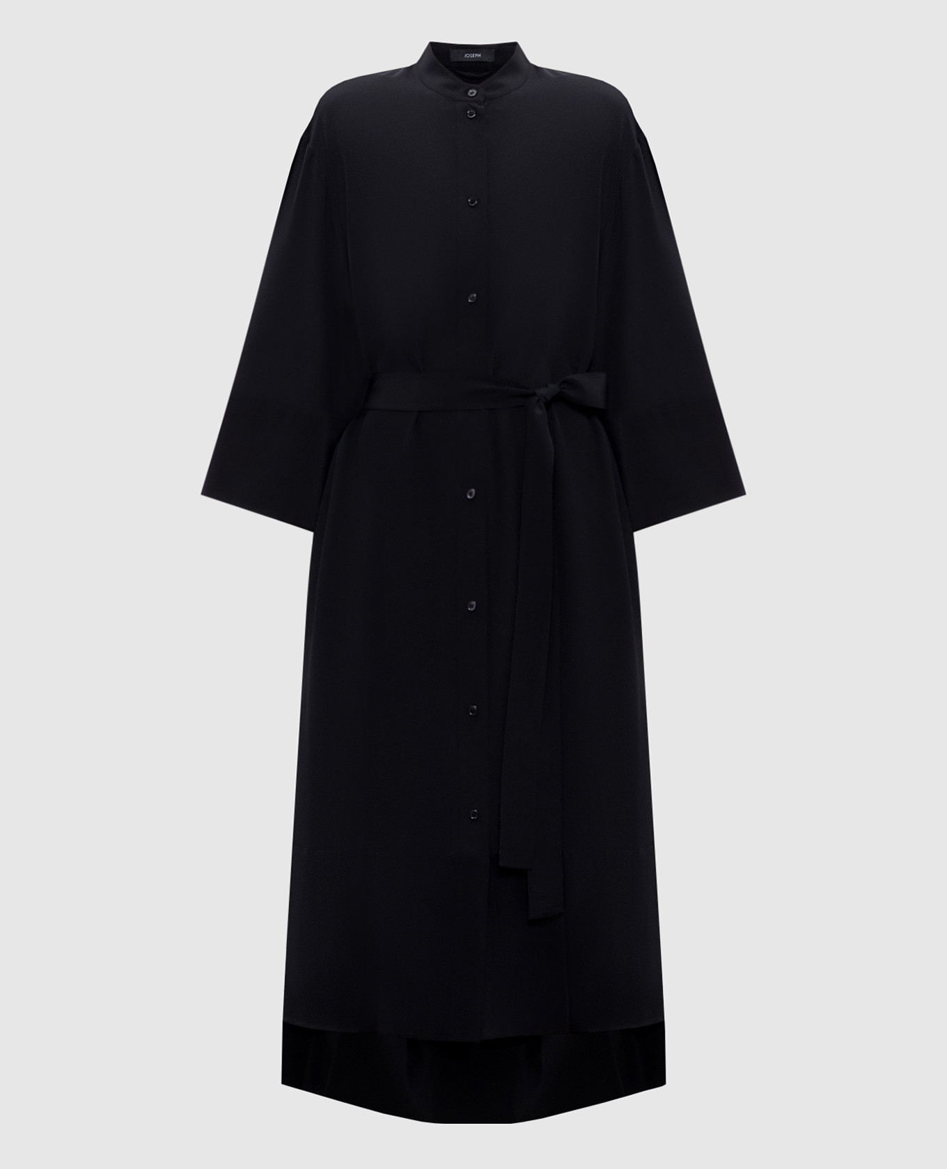 

Darius black silk shirt dress JOSEPH