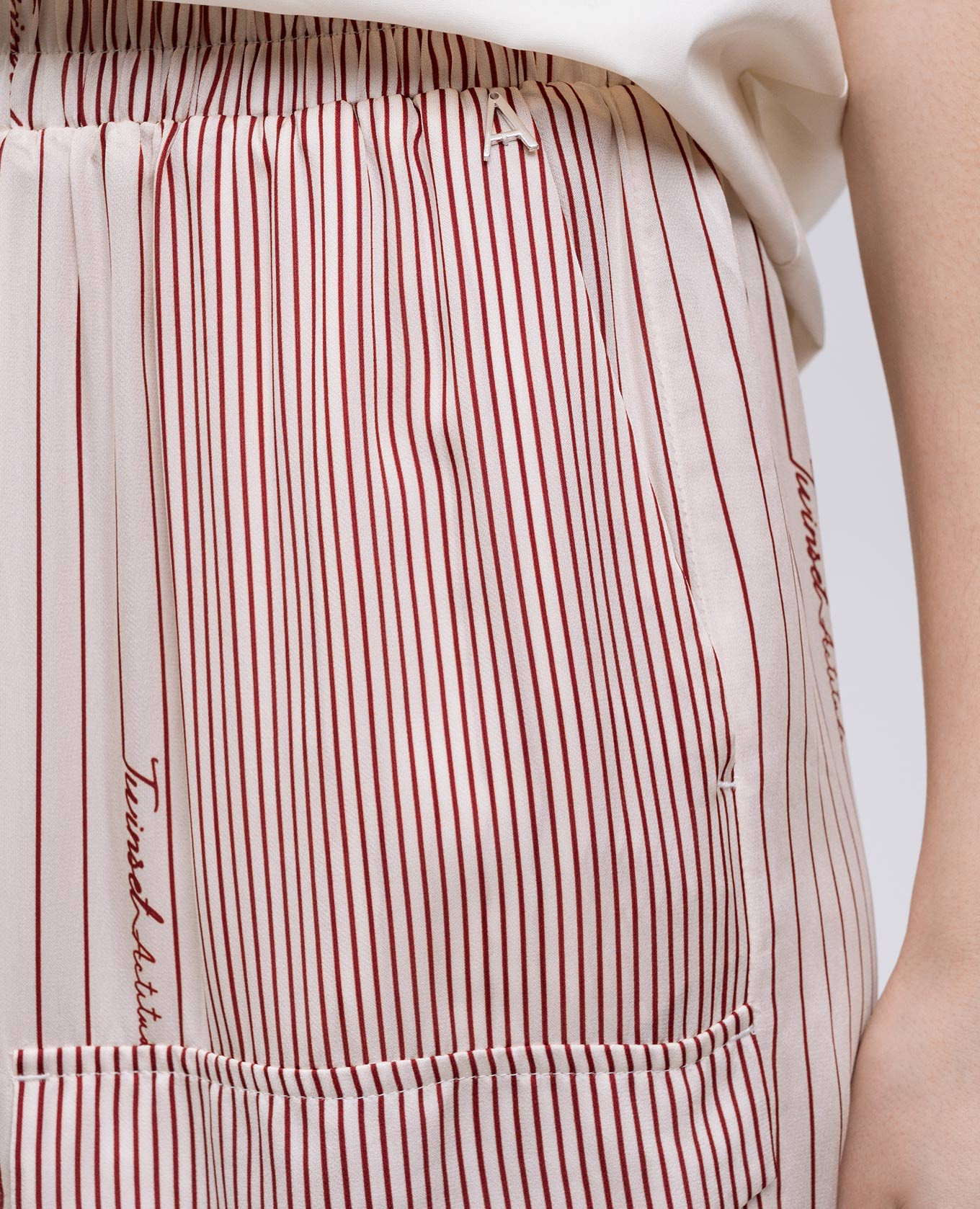 

Pink striped shorts Twinset Actitude