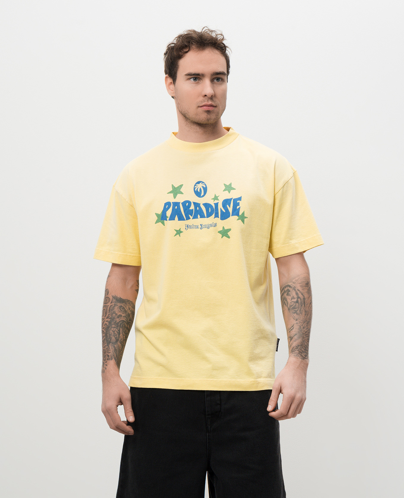 

Paradise Yellow T-Shirt Palm Angels