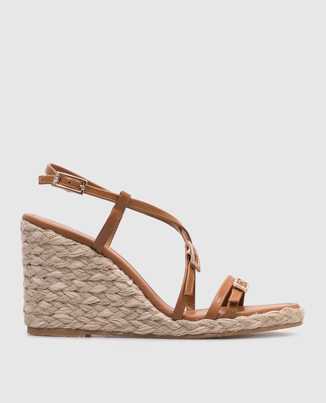

Brown leather sandals GEORGIE Stuart Weitzman
