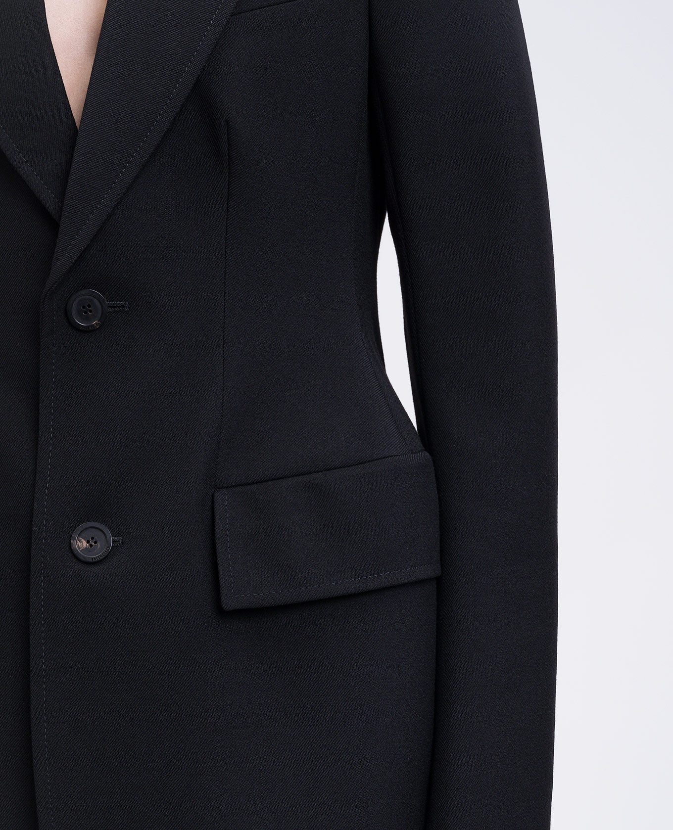 

Black wool jacket Balenciaga