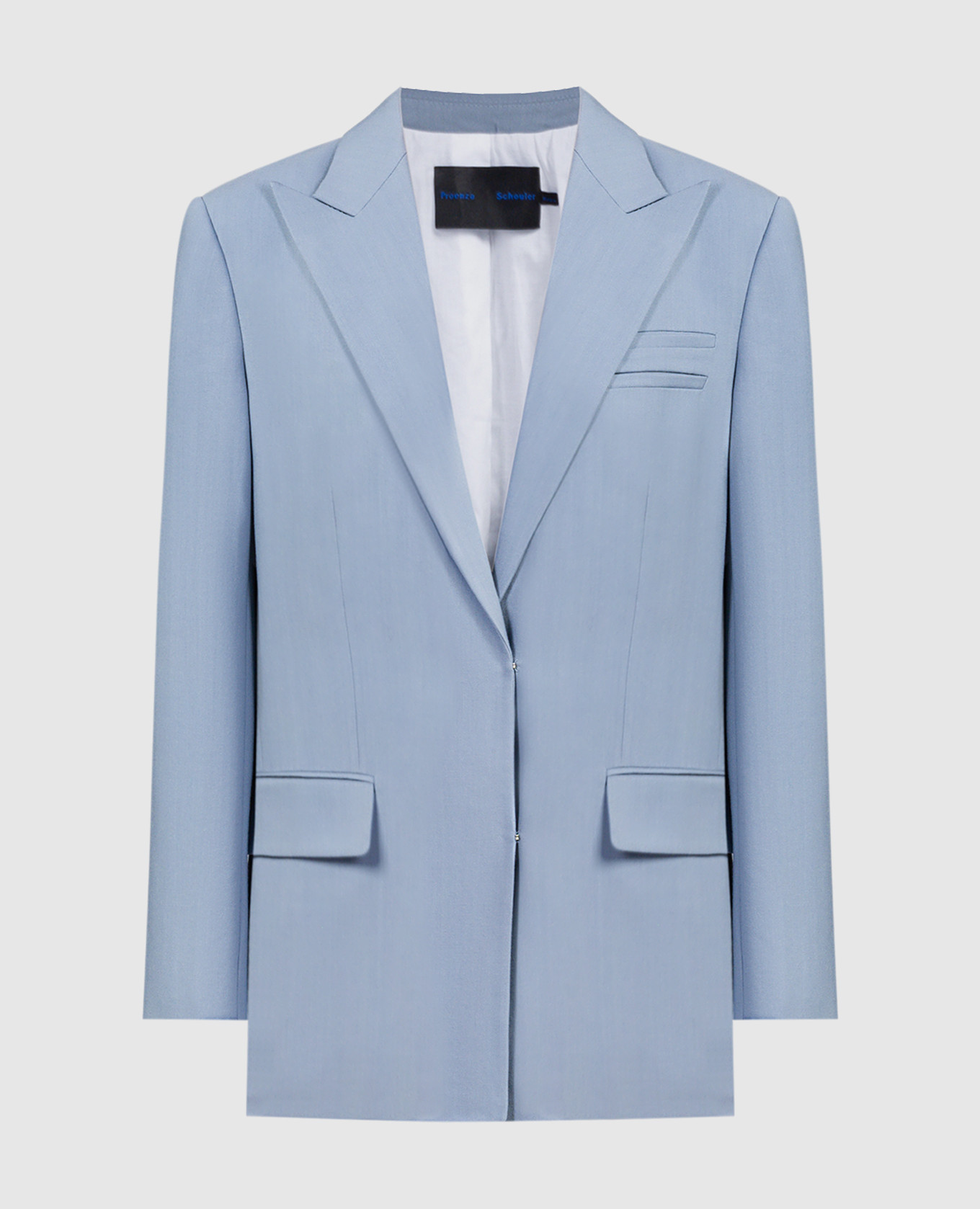 

Blue Devon wool jacket PROENZA SCHOULER, Light blue