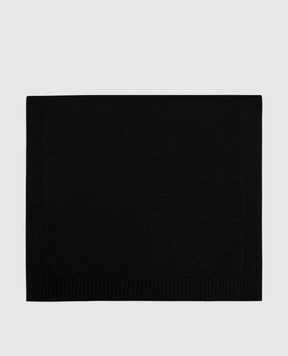 Dolce&Gabbana Black cashmere scarf FXR17TJDVC2