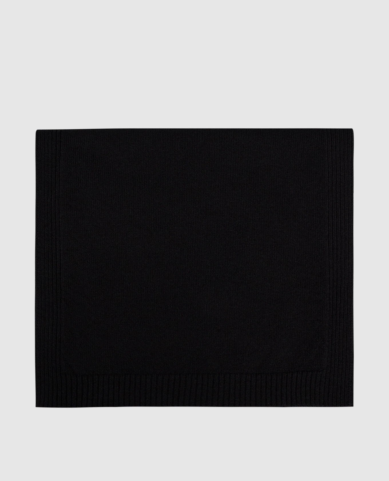 Black cashmere scarf Dolce&Gabbana