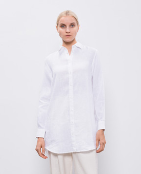 Vilebrequin White linen shirt dress FRGU3U00