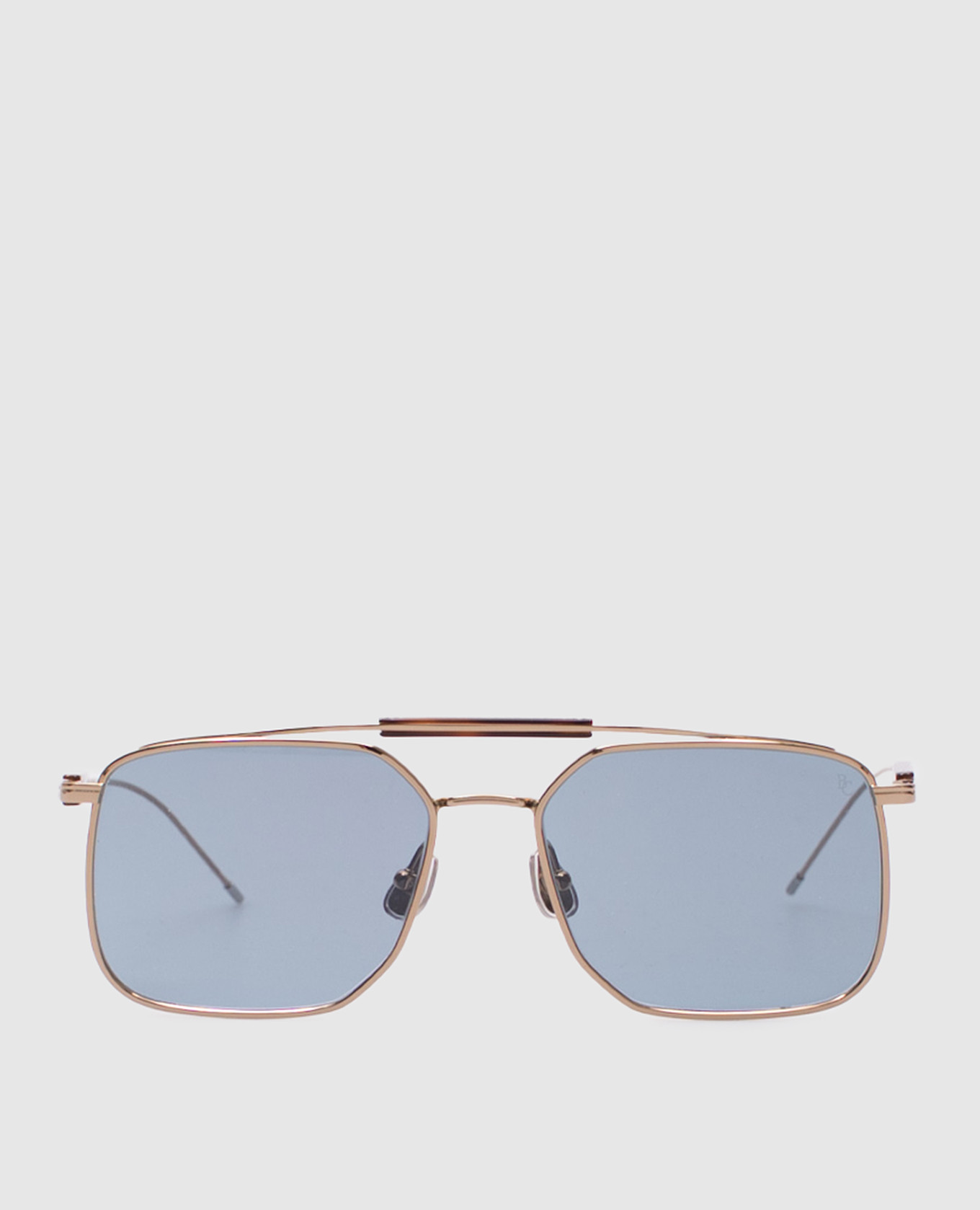 

Gold sunglasses with logo Brunello Cucinelli, Golden