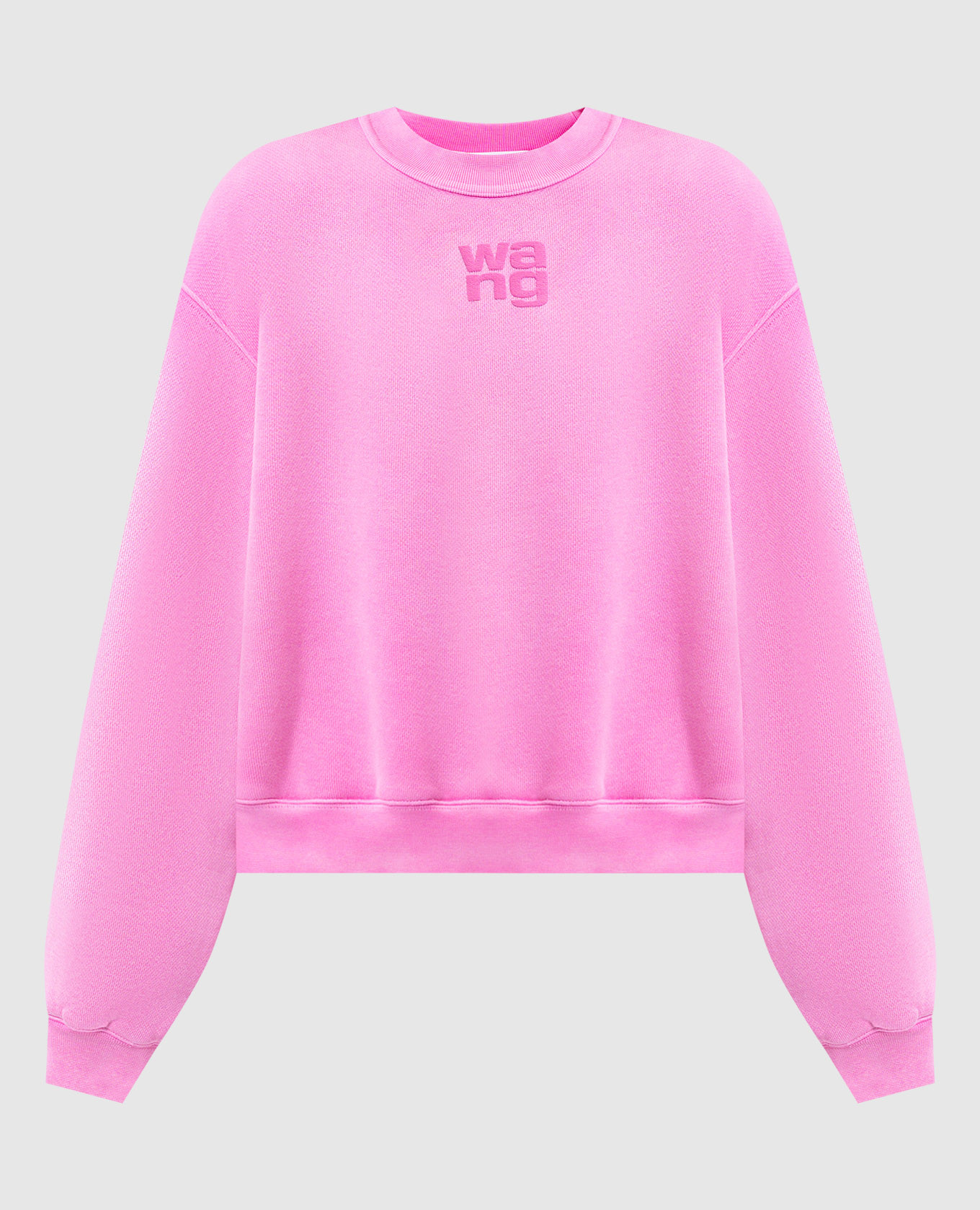 

Pink sweatshirt with logo Alexander Wang