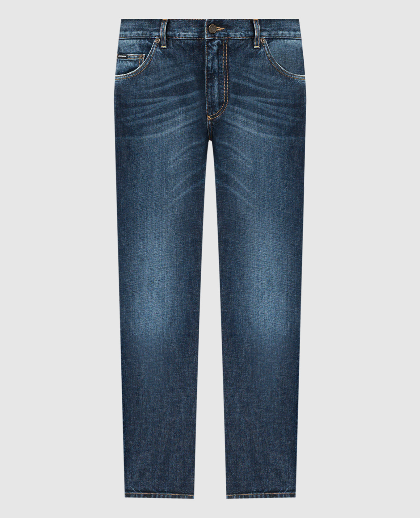 

Blue jeans with a distressed effect Dolce&Gabbana