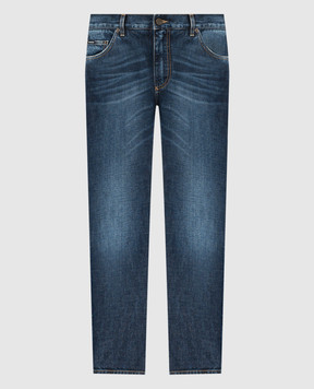 Dolce&Gabbana Blue jeans with a distressed effect GP02XZG8LS0