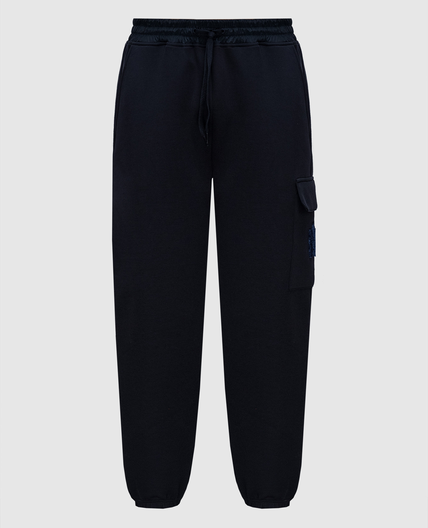 

Blue MARVIN-V joggers with textured logo patch Mackage, Синий