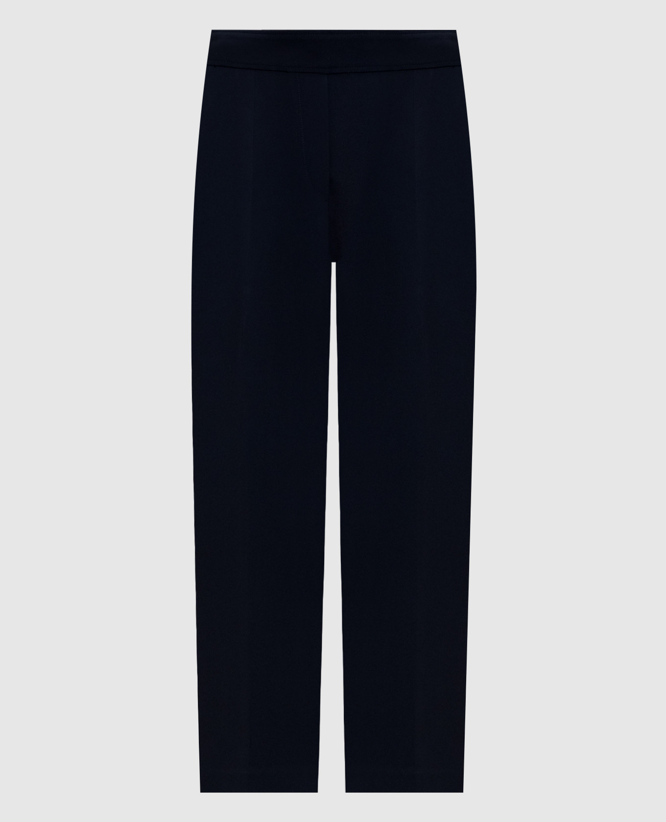 

Blue capris with silk Brunello Cucinelli