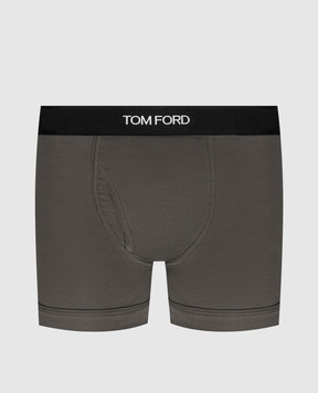 Tom Ford Green logo boxer briefs T4LC31040