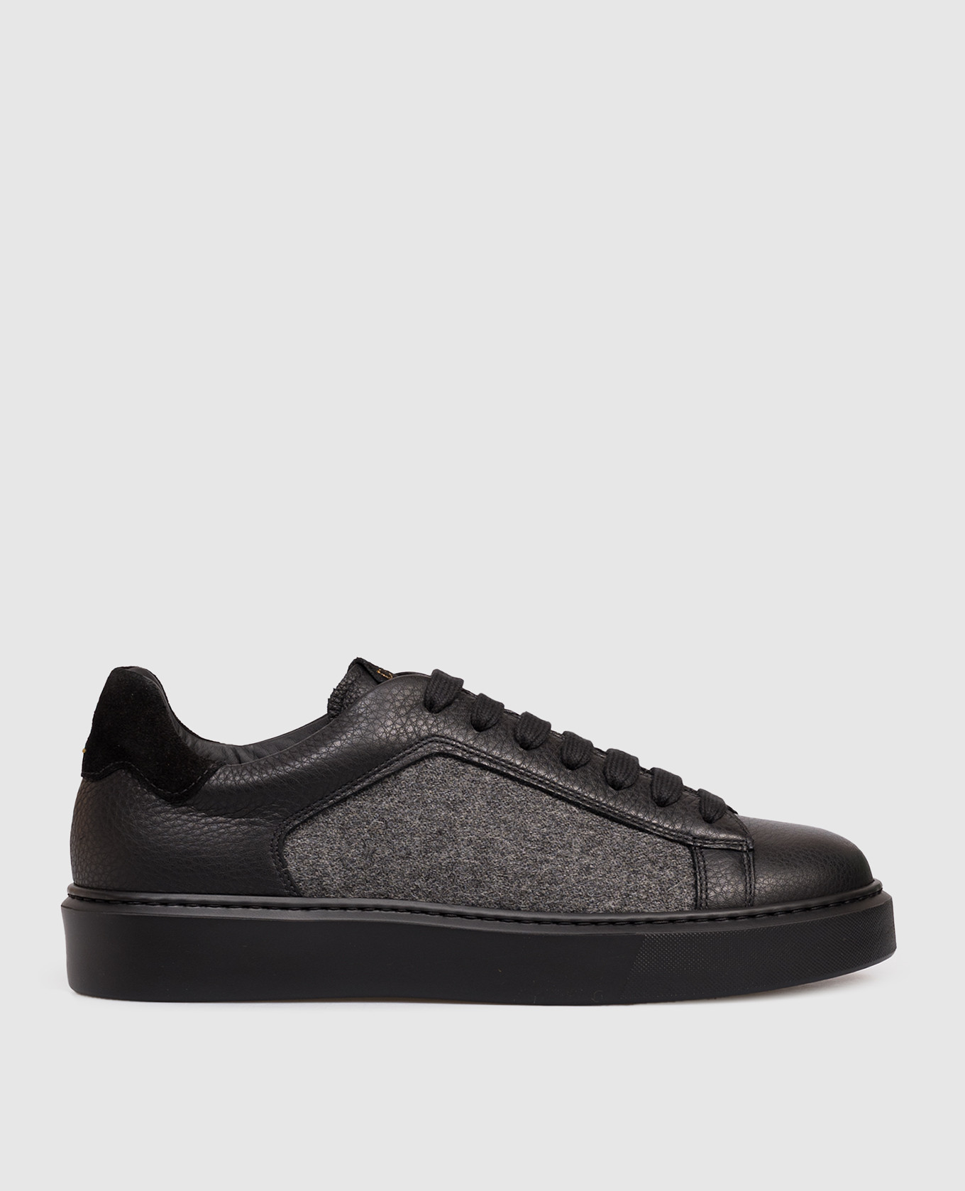 Combined sneakers with wool Doucal's