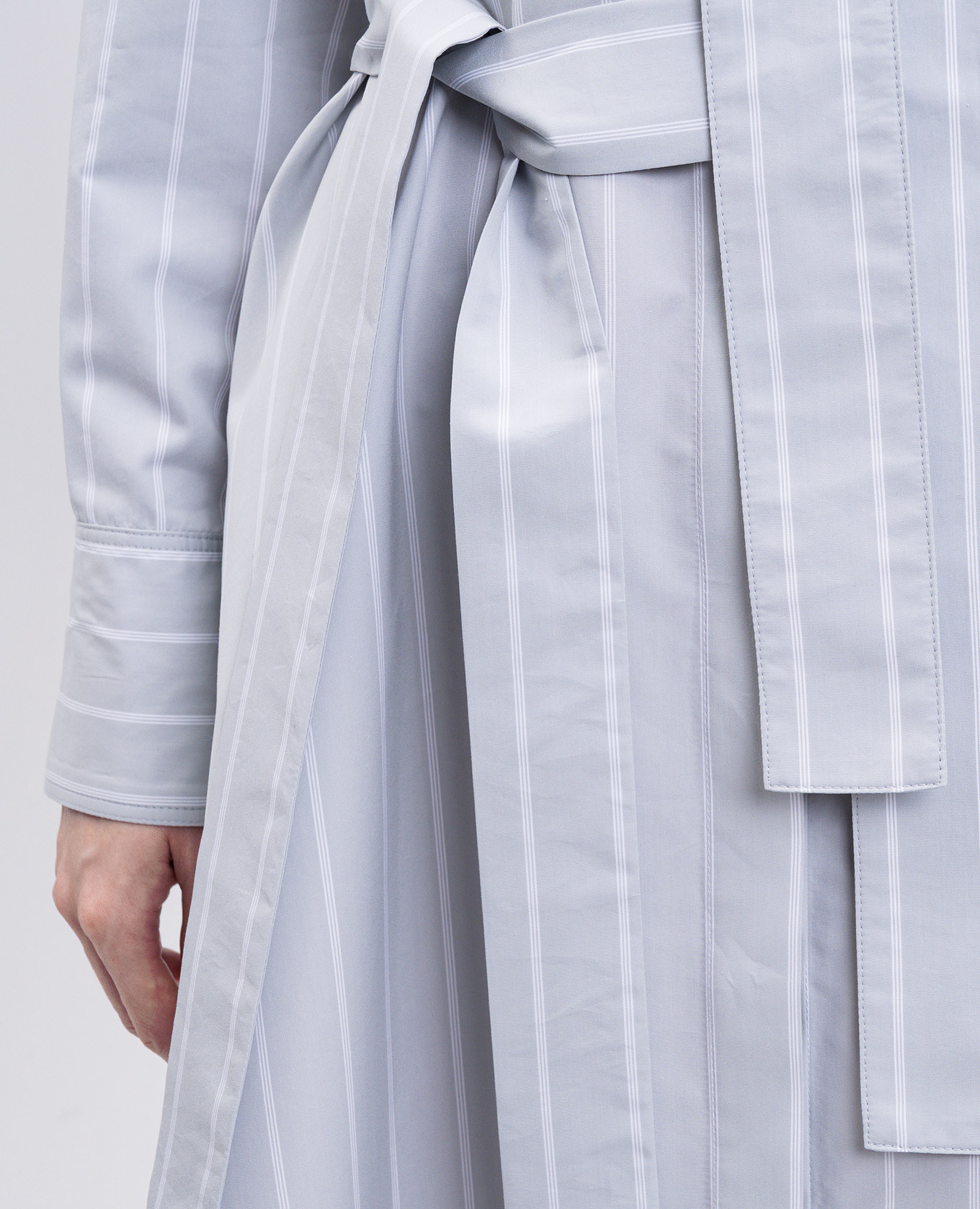 Phillipa Gray Striped Silk Shirt Dress PROENZA SCHOULER 4