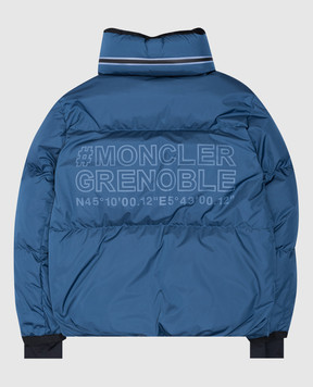 Moncler Grenoble ENFANT Verdons baby blue down jacket J29571A000055399E46
