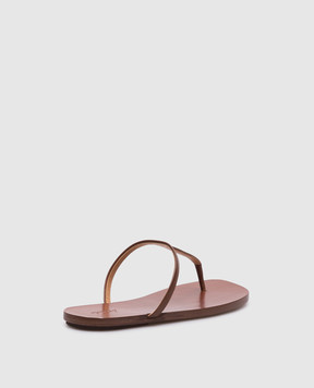 Marsell Brown leather Sittile sandals MW8533P011