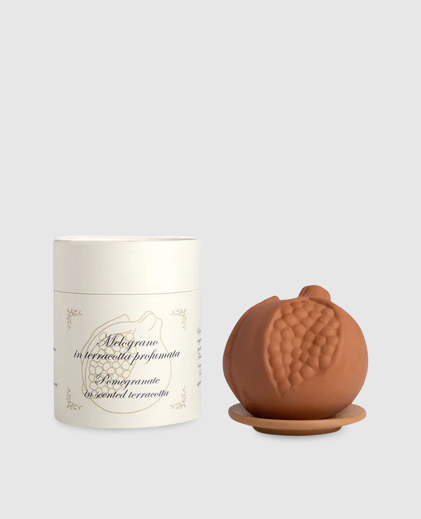 

Melograno home fragrance in terracotta in the form of a pomegranate Santa Maria Novella, Brown