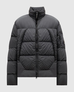 C.P. Company Gray down jacket Nycra-R MOW239A005864G