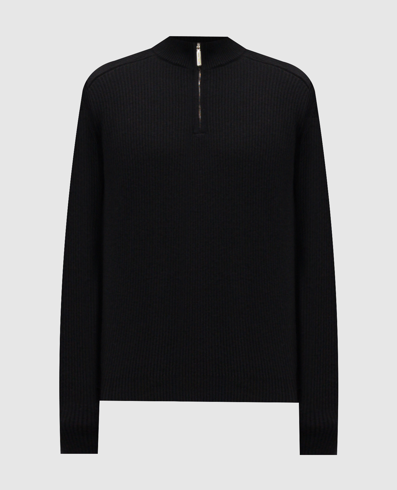 Black cashmere sweater Stefano Ricci