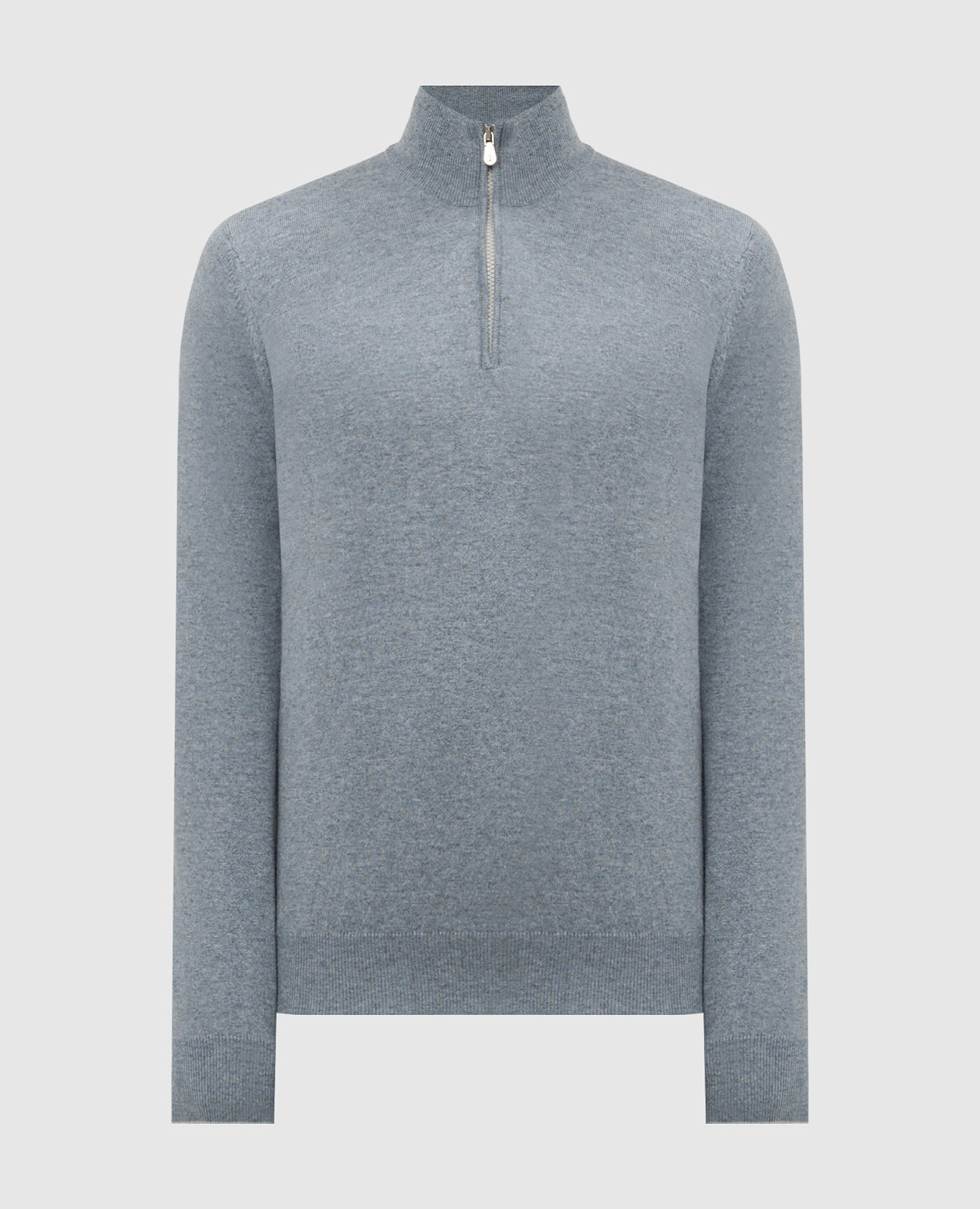 

Blue melange cashmere jumper Brunello Cucinelli, Light blue