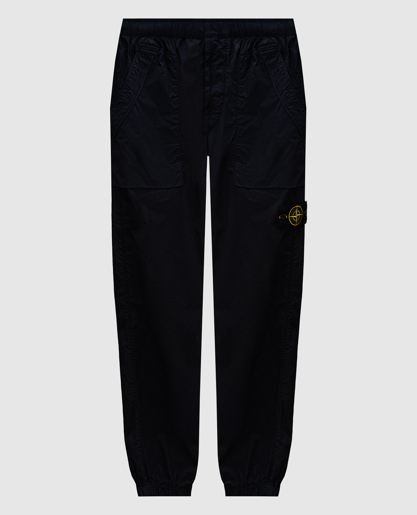 

Blue joggers with logo patch Stone Island