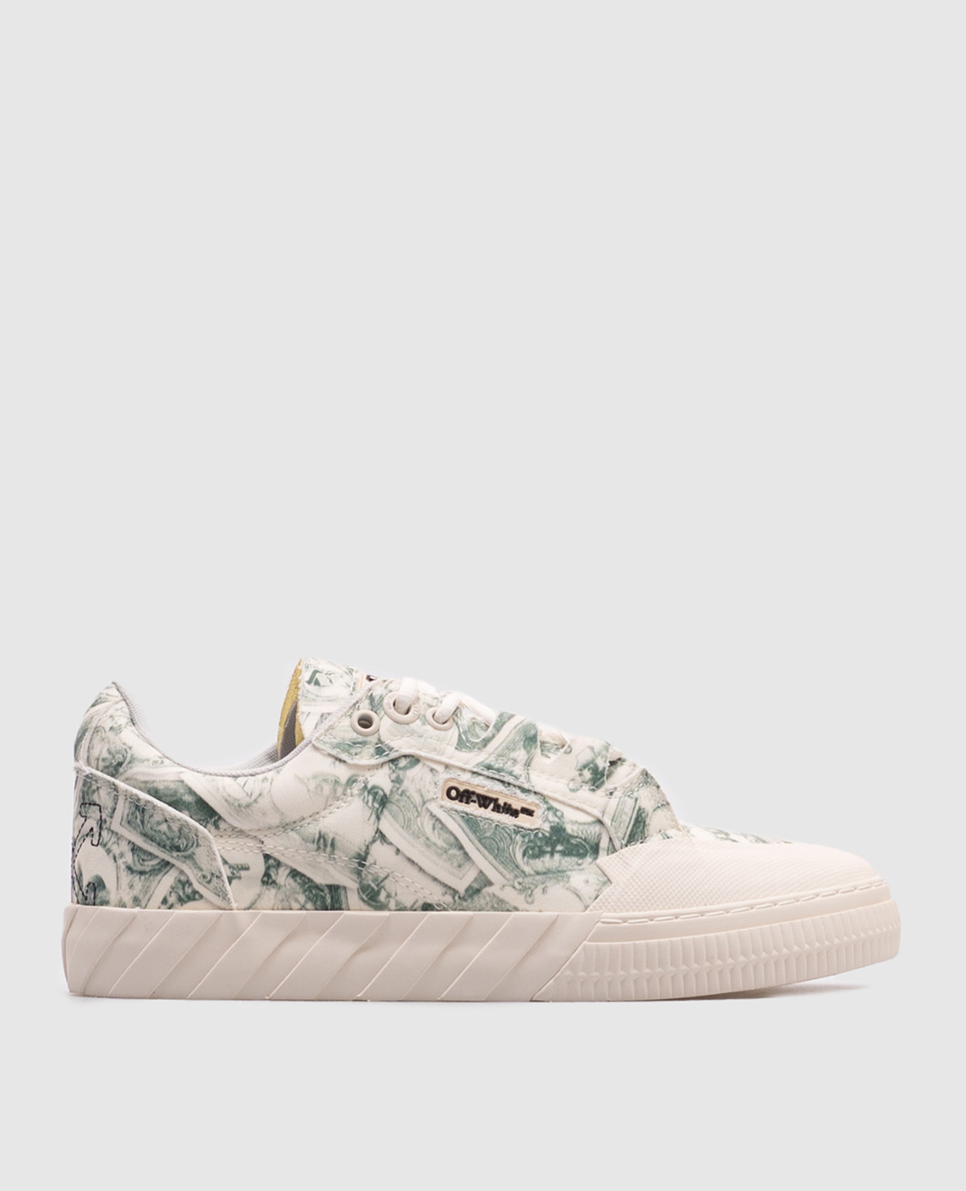 

Beige VULCANIZED sneakers with logo print Off-White