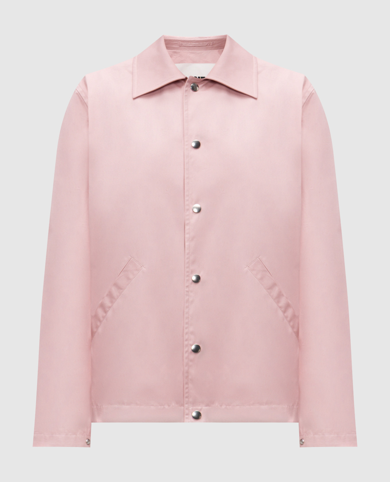 

Pink jacket with logo print Jil Sander