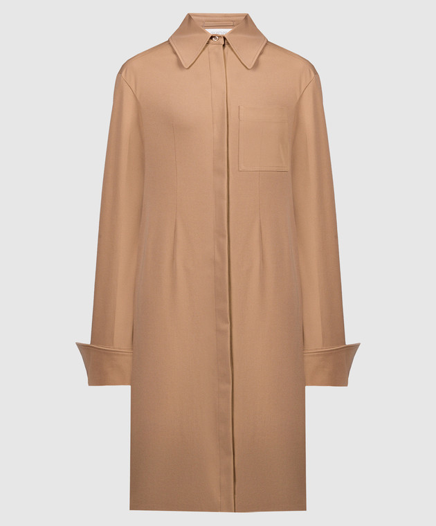 ワンピース Max Mara Sportmax Dresses Beige Max Mara Sportmax - Felino beige shirt dress FELINO - shop