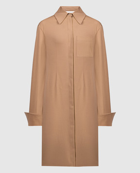 Max Mara Sportmax Felino beige shirt dress FELINO