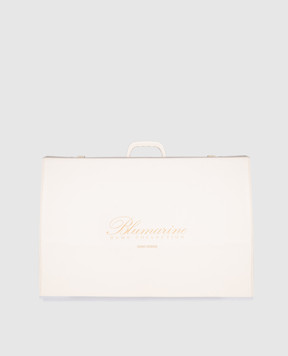 Blumarine Pink Moire bedspread with Swarovski crystals H0000000074