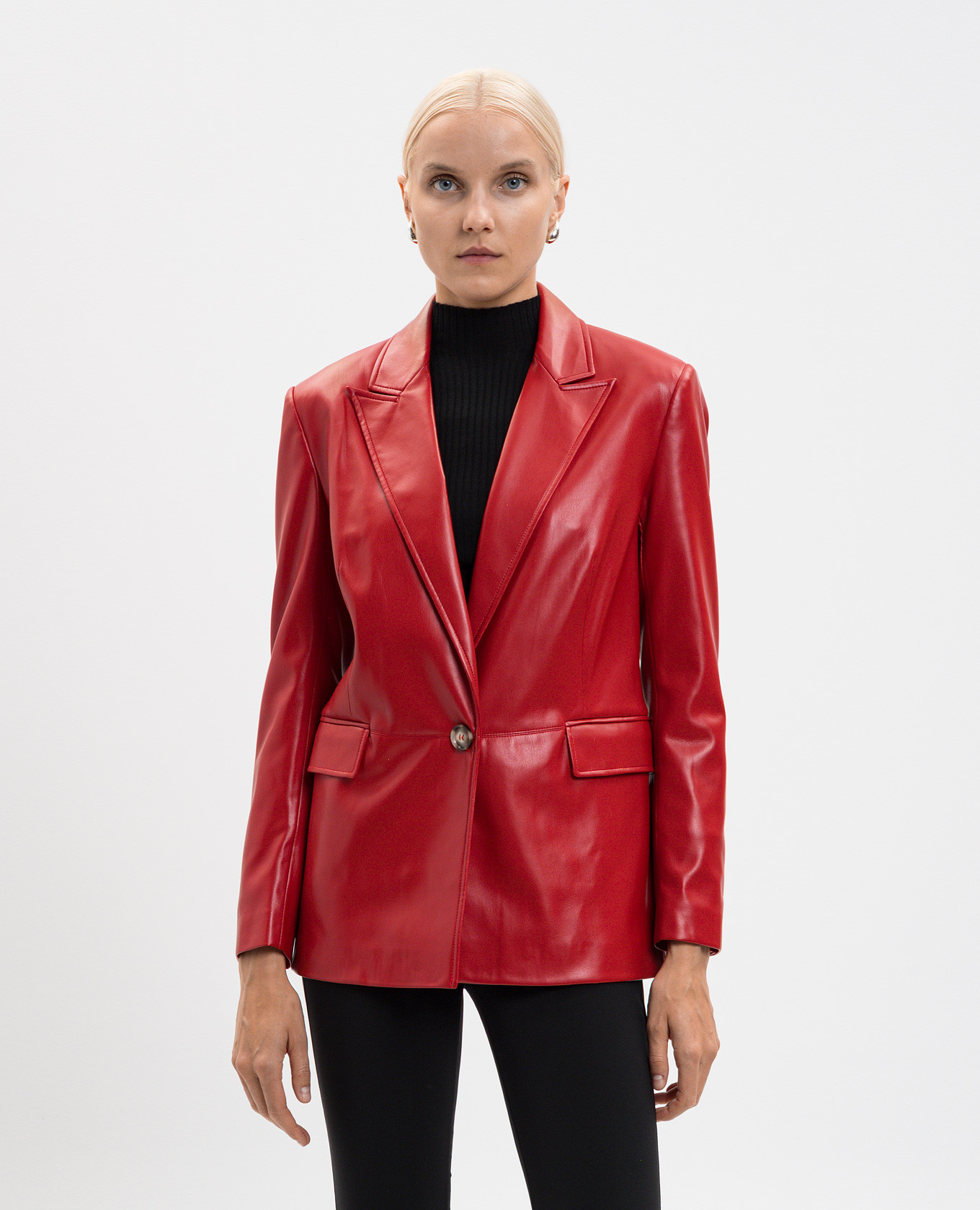 

Red jacket with logo Twinset