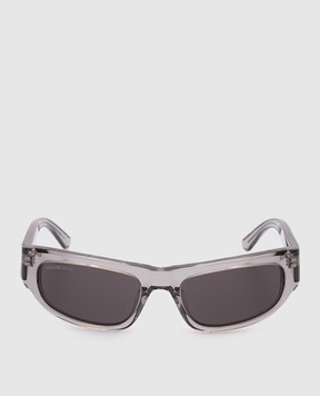 Balenciaga Grey sunglasses with contrast logo 812861T0039w