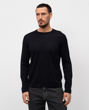 Stefano Ricci Blue cashmere sweater W515000G01W24101