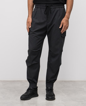 Dolce&Gabbana Grey wool joggers GP14PTFURK8