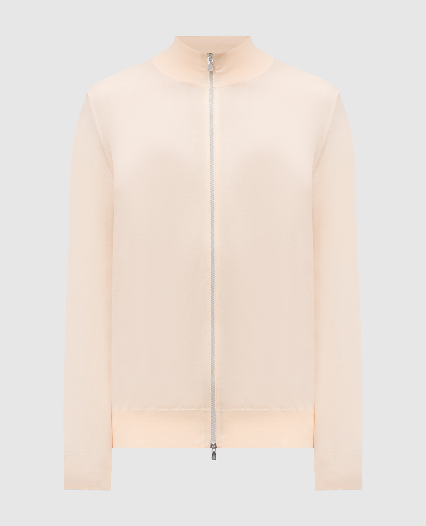 Orange cardigan Brunello Cucinelli