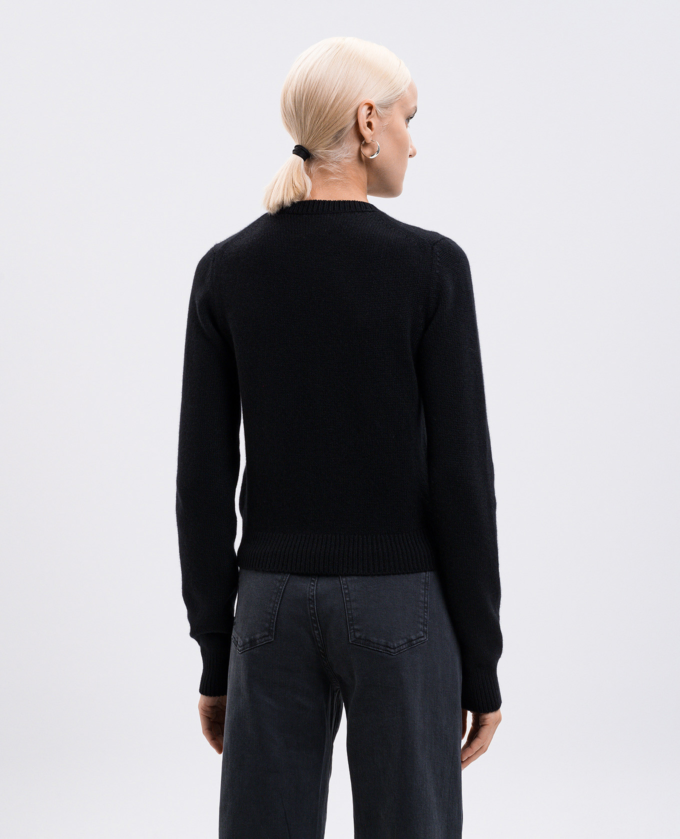 

Everheart black cashmere cardigan Khaite, Violet