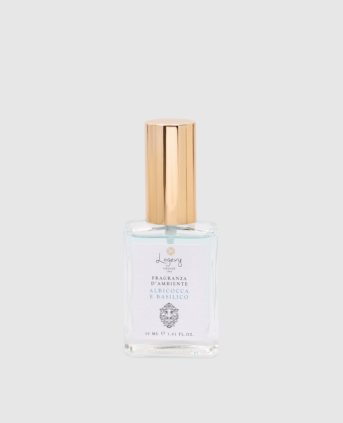 

Interior perfume Albicocca e Basilico 30 ml Logevy, Голубой