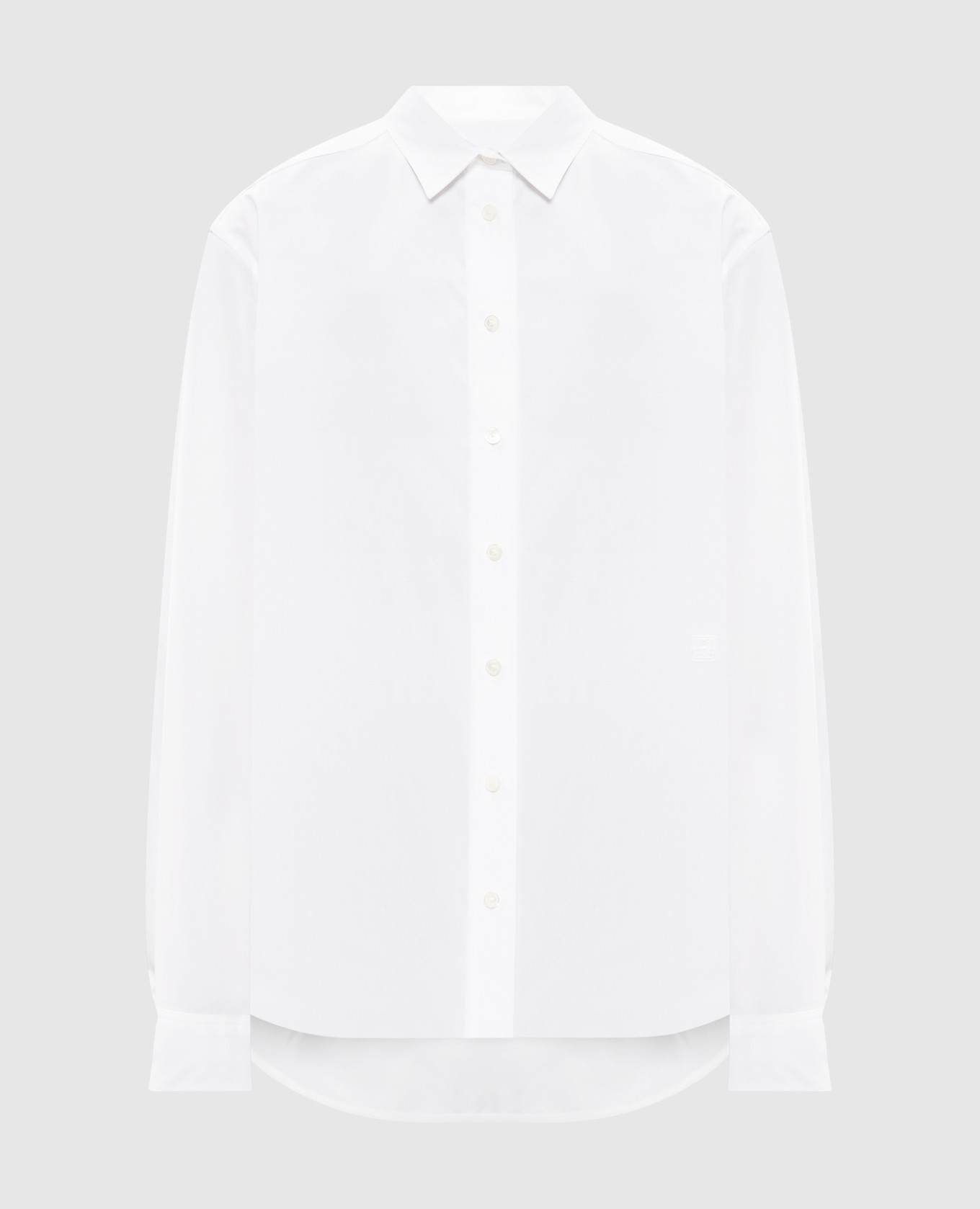 White shirt with logo Toteme