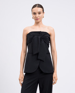 Max Mara VERUSKA black wool jacket top VERUSKA