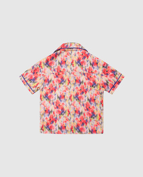 Off-White Children's blouse Watercolor print OGGG002S25FAB002